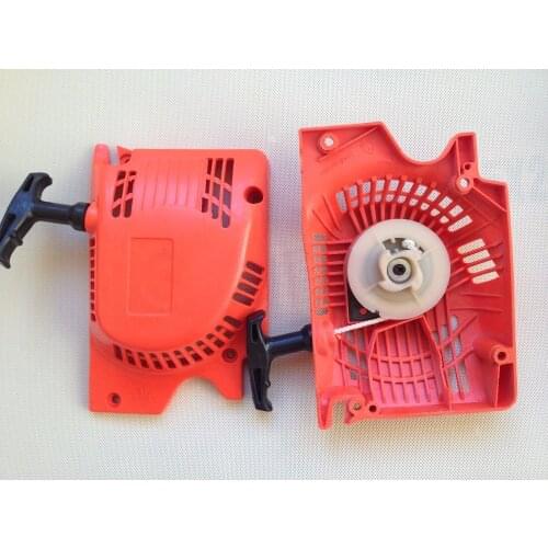 45cc 52cc 58cc chainsaw parts,single Recoil pull starter cover assembly, chainsaw spares for Chinese chainsaw 4500/5200/5800