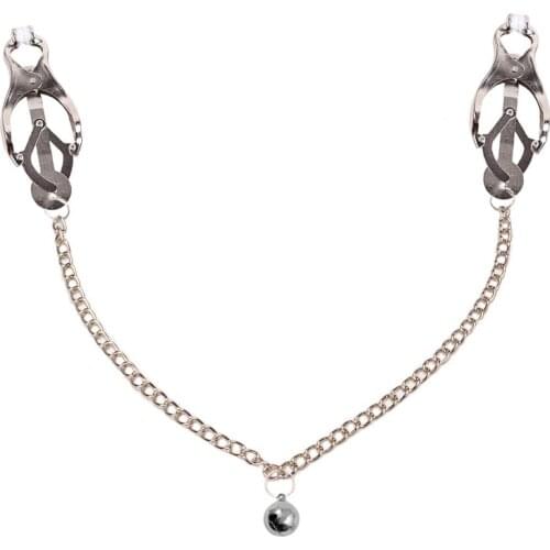 Nipple Clamps Stainless Metal Chain Nipple Milk Clips Breast Clip Slaves For Women Exotic Accessories