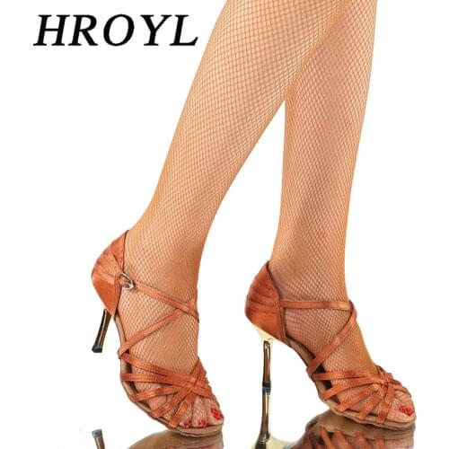 2020Latin dance shoes for women girls ladys ballroom satin professional Salsa tango party dancing shoes High Quality 7.5/8.5