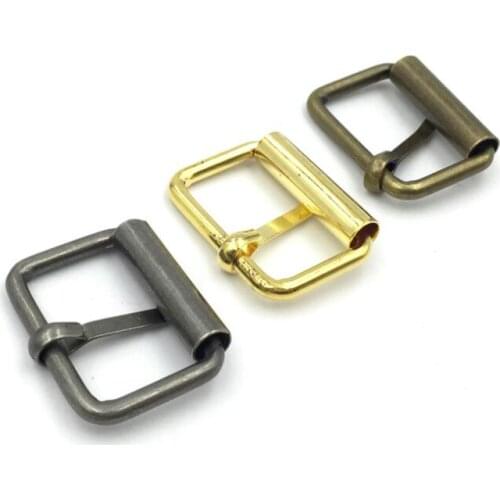 20pcs 11mm20mm25mm30mm35mm40mm45mm50mm Square metal shoes bag Belt Buckles silver&gold&gun black/bronze Accessory pine buckle