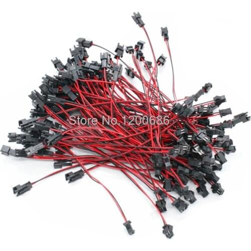 30CM SM 2.54MM Female and Male SM2.54 connector cable harness SM Male Female Plug LED Connector Cable