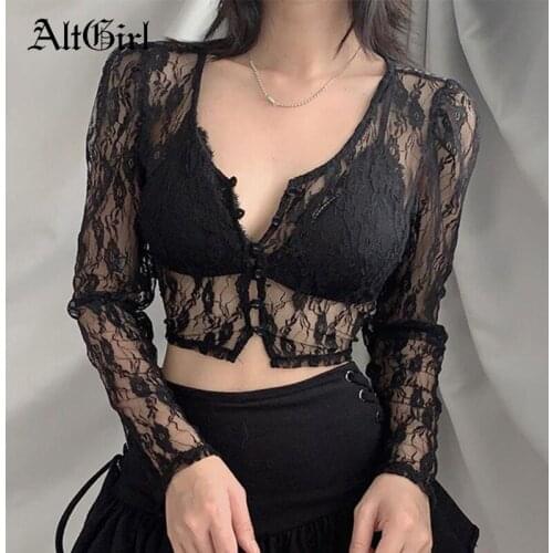 Женские хлопковые футболки ALTGIRL China At AliExpress