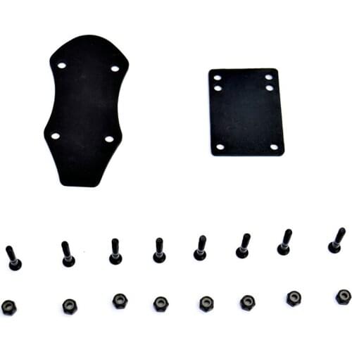 CX7 Professional Skateboard Bracket Increased Damping Gasket 6Inch Skateboard Bridge Double Warping Bracket Gasket