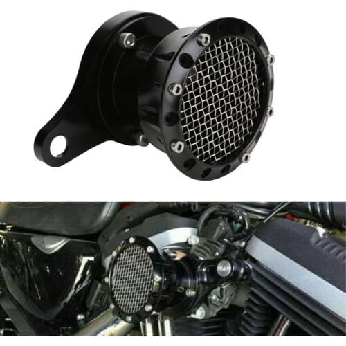 For Harley Sportster 883 1200 XL 48 2004-UP Motorcycle Black Velocity Stack Air Cleaner Intake Filter CNC Aluminum