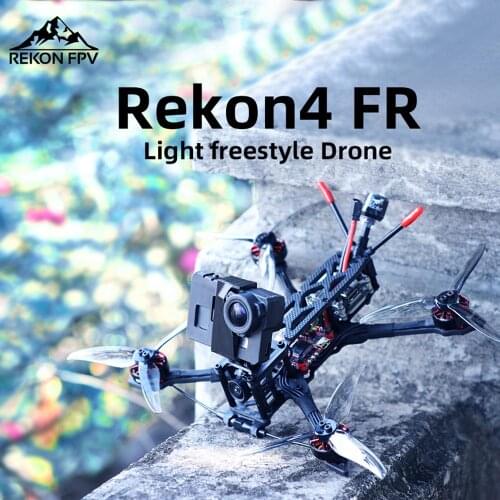 HGLRC Rekon4 FR HD Zeus 25 AIO CADDX Polar Vista Digital Kit 1804 3500KV 4S 180mm 4inch Micro Long Range Drone Sub250g Freestyle