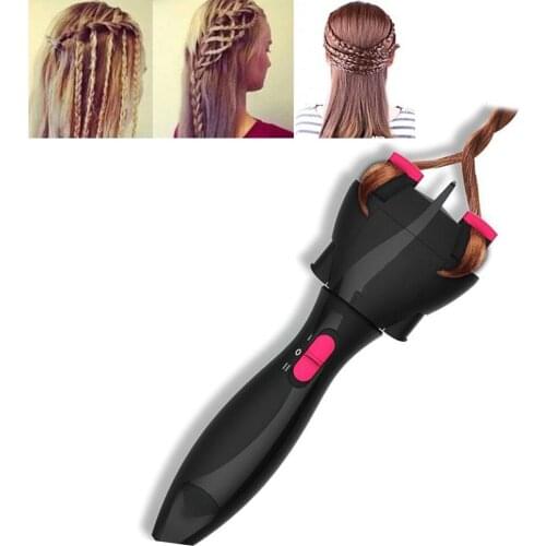 Electric Hair Braider Automatic Twist Braider Knitting Device Hair Braider Machine Braid Hairstyle Cabello Hair Styling Tool #E