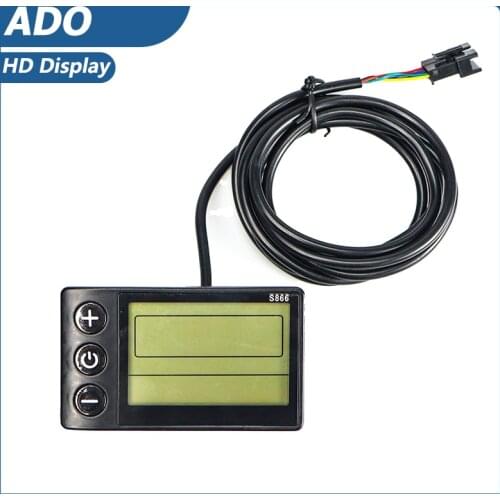[EU STOCK] ADO Electric Bike LCD Display HD IPX5 Waterproof Display For ADO A16 A20 Electric Bike Original Replacement Parts LCD