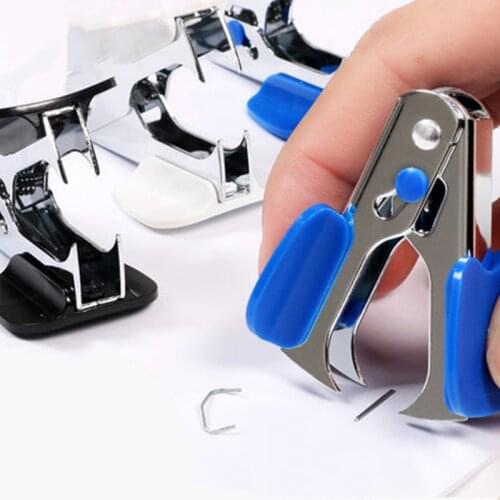 Huapuda School Office Mini Staple Remover 411 Small Pliers Nail Puller Nail Pull Out Extractor Nail Remover for Staple 24/6 26/6