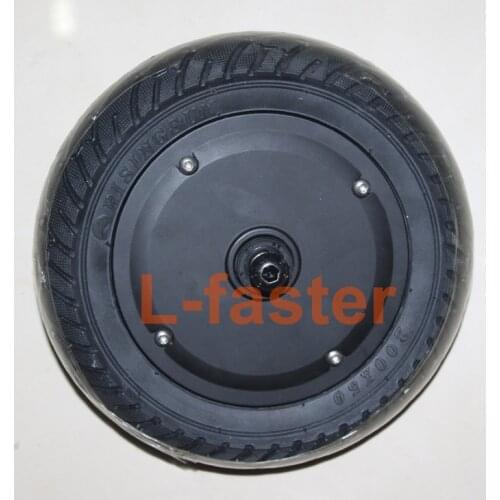 8 Inch Scooter Wheel With Tyre Aluminium Alloy Wheel Hub Use Non-pneumatic Tire 200MM Diameter Off-road Skateboard Wheel No Air