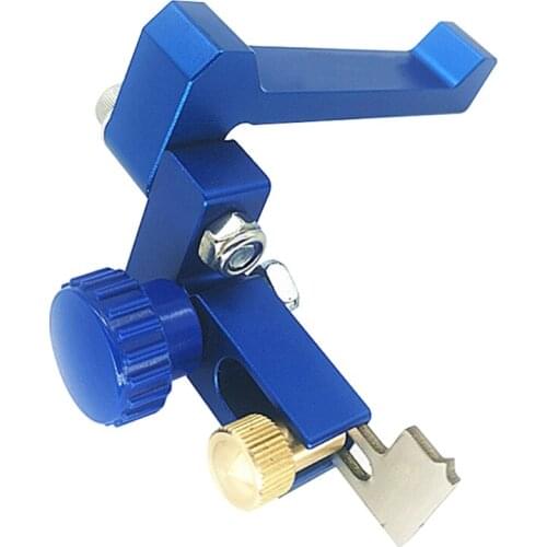 Woodworking Miter Gauge Fence Connector Aluminum Alloy T Track Slot Sliding Stop