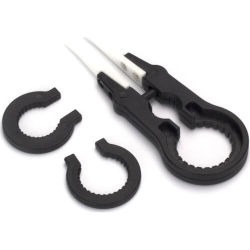 FATUBE Ceramics Tweezers V5 Multifunction Ceramic Tweezer Handle Useful DIY Tool