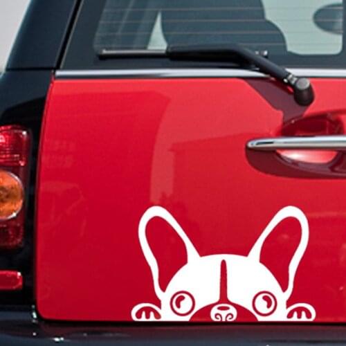 Car Window Body Sticker Bulldog Decals Decoration For Mini Cooper One S JCW R53 R55 R56 R60 R61 F54 F55 F56 F60 Car Accessories