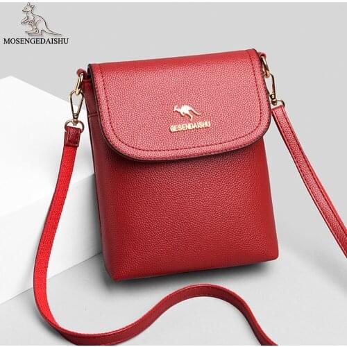 New Mini Fashion Letter Designer Ladies Shoulder Bags Casual Solid Color FLAP Bag High Quality Leather Messenger Bags Travel Bag