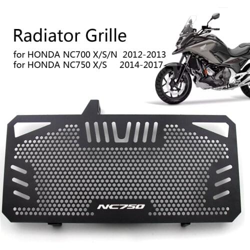 New Motorcycle Radiator Guard Grille Oil Cooler Cover For HONDA NC750X NC750S NC750 NC700 NC700S NC700X 2012-2019 2018 Aluminum