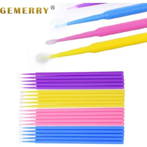 Eyelash Extension Supplies Cleaning Cotton Swab Lash Extensions For Professionals Cleaning Brush Set Cotton Swab Makeup Tools