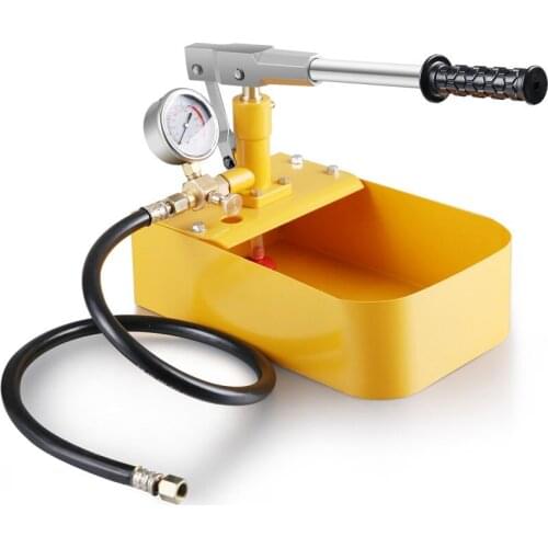 Manual pressure test pump pressure machine ppr water pipe pressurer household pipeline water pressure floor heating leak detecto