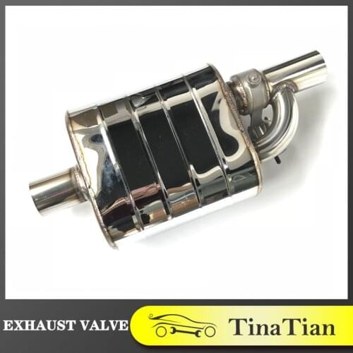 2 inch / 2.5 inch / 3 inch car universal exhaust muffler stainless steel electric exhaust valve remote control exhaust device