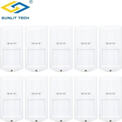 10pcs/Lot Wireless Outdoor PIR Motion Sensor Alarm Pet Immune Wifi Detector Sensor for Home Burglar Protection Alarm System