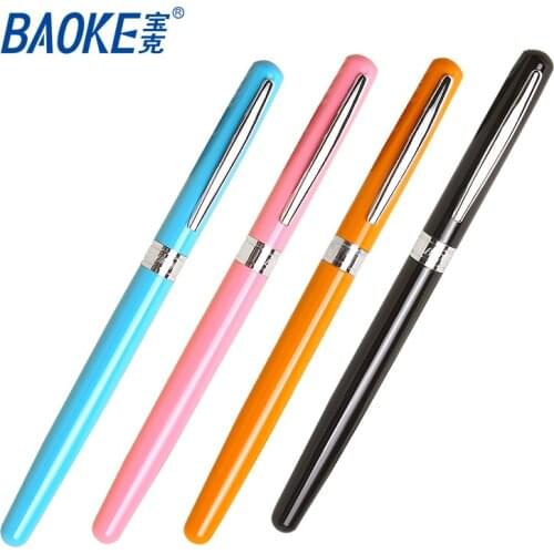 12 Baoke PM117 Beautiful Color Gel Pen 0.5mmU Series Signature Pen Student Office Supplies Signature Treasure Pen