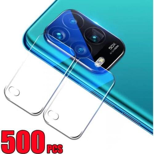 500pcs Camera Lens Screen Protector Guard Full Cover For Xiaomi Mi 11 Ultra Lite 11X Pro A4 M4 X3 F3 GT Rear Tempered Glass Film