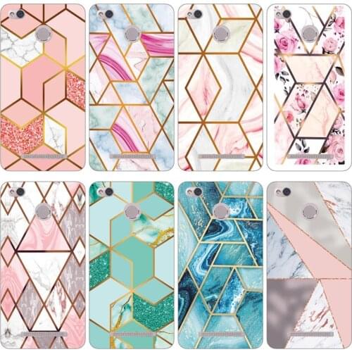 Case for Xiaomi Redmi 3X / 3S / 3 Pro Prime Cases Cover Marble Silicon Shells for Xiaomi Redmi 3X / 3S Soft Fundas Bumper
