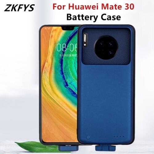 Power Bank Case For Huawei Mate 30 Battery Charger Cases 5000mAh External Charging Battery Case Portable Powerbank Cover