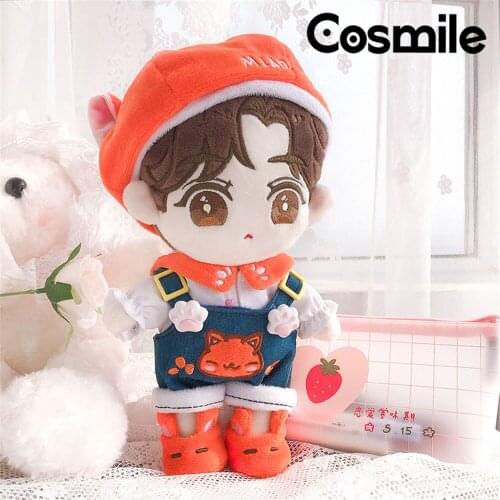 Cosmile Anime Kpop Star Animal Fox Bear Clothes Outfit For 20cm Doll Toy Clothing Bag Cosplay Props Gift C MJ