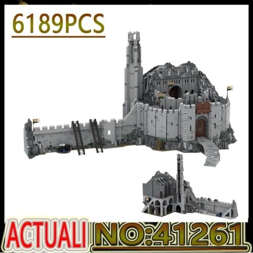MOCStyle MOC-41261 Helms Deep UCS Famous Medieval Castle Architecture Building Block Toy Childrens Christmas DIY Birthday Gift