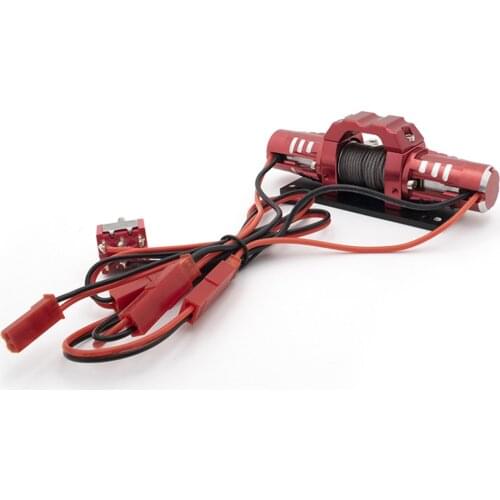 Mini Electric Winch For 1/10 Rc Crawler Car (Double Motor)