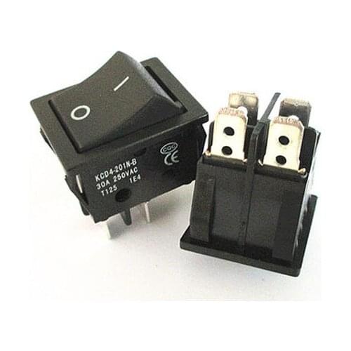 HOT NEW Welder power switch Ship type switch High power switch Band2 30A 4PIN KCD4-201N-B