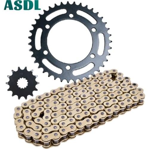 520 14T 39T 43T Chain Front Rear Sprocket Set for Kawasaki EX300 Ninja300 2013-2017 Z250 BX250 Z300 Ninja250 EX Z BX EX 250 300