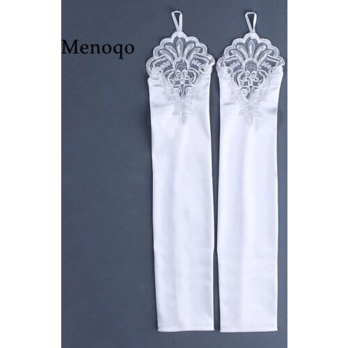 Свадебные перчатки без пальцев Menoqo China At AliExpress