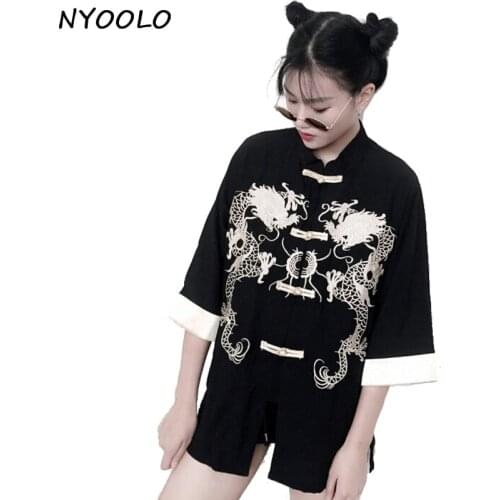 Женские льняные рубашки NYOOLO China At AliExpress