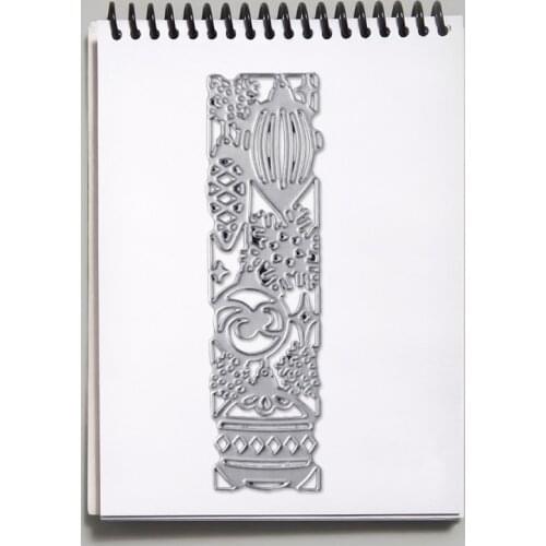 P15D DIY Printing Carbon Steel Christmas Bell Mould, Snowflake Lace Embossing Mold for Paper Card and Craft Gift Making