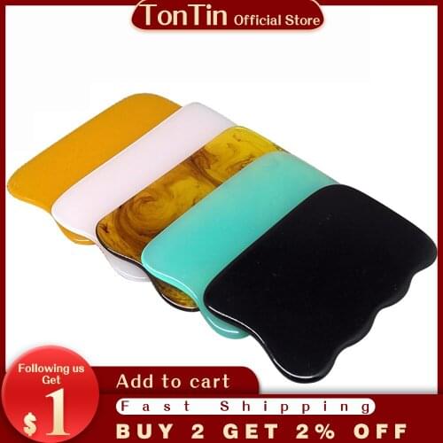 Beeswax Traditional Massage Tools Square Resin Guasha kits Guasha Scraping V line lose weight Healhcare