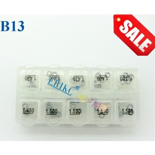 ERIKC Gaskets B13 Fuel Injector Nozzle Washer size 1.38---1.56mm 50pcs/lot Injection Valve Shim Washer and Injector Adjustment
