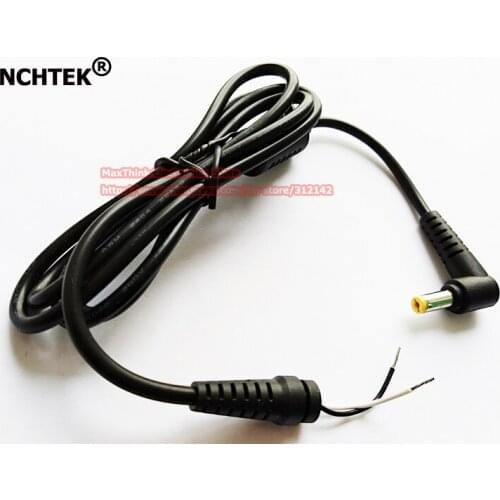 NCHTEK DC 5.5*1.7mm Male Tip Plug Connector with Cable Cord For Laptop Acer 1.7 Adapter ,2pcs , Free shipping