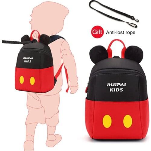SUN EIGHT Anti-lost School Bag For Girls Boys Kids Cartoon Kindergarten Backpack Childrens Gifts For Age 1-3 Mochila Escolar