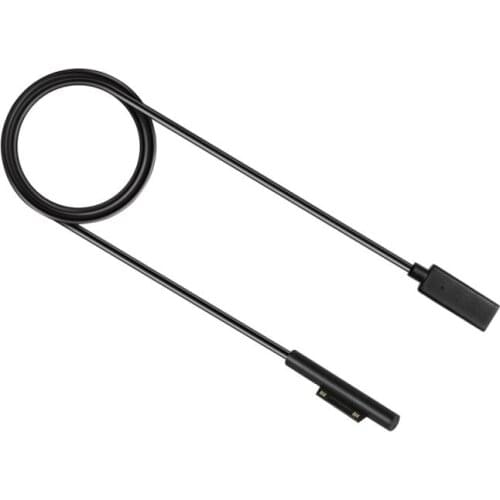 USB Type C PD Charging Cable For Microsoft Surface Pro 3 4 5 6 Go DC Plug Power Adapter Converter Laptop Charger Cable 15V