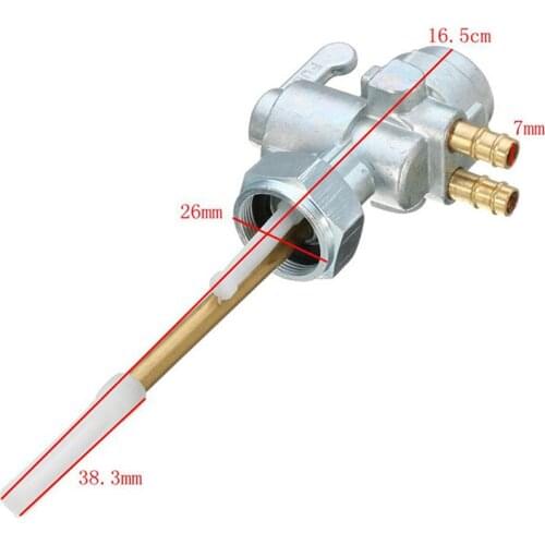 Fuel Petcock Gas Tank Fuel Petcocks Valve Switch Assembly For Kawasaki KZ900 KZ1000 C1 Z1 1PC