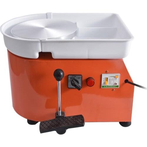 350W Electric Pottery Wheels Machine Adjustable Ceramic Pottery Wheel With Pedal Pottery Forming Machine Art Craft DIY Clay Tool