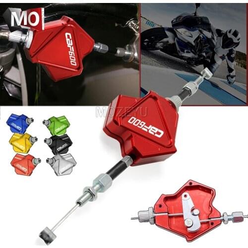 Motorcycle Accessories CNC Aluminum Stunt Clutch Lever CBF600 Easy Pull Cable System For Honda CBF600/SA CBF 600 SA 2006-2013