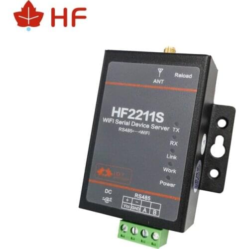 HF2211S Modbus Serial RS485 to WiFi Device Support STA/AP/STA+AP Mode TCP IP Telnet Serial Server DTU