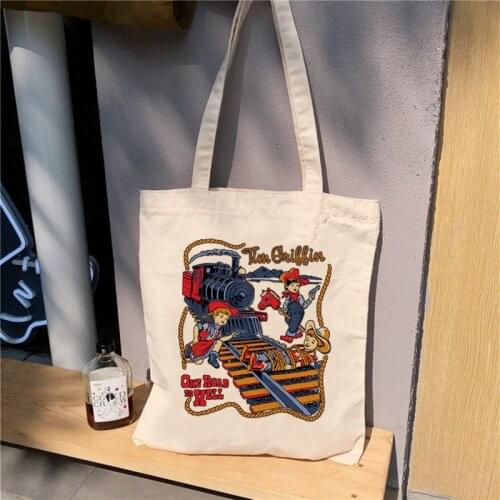 Canvas Large Capacity Handbag Tote Shopping Bags for Women Reusable Grocery Shopper Bags Bolsas De Tela Students Shoulder Bags