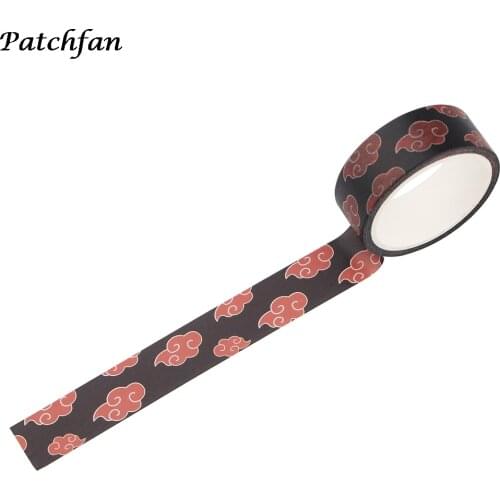 A4048 Patchfan Anime Cloud Washi Tapes Punk Stickers DIY Scrapbooking Masking Tapes School Supply Gift Adhesive Paper tape