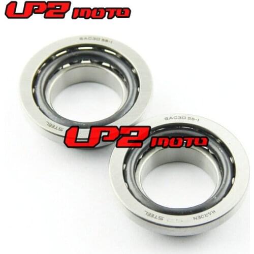 For Yamaha FZS600 1998-2003 FZ6 FZ6R FZ6N FZ6S 2004-2015 Head Steering Stem Bearings Pressure Bearing Steel