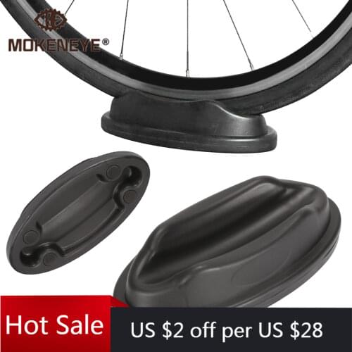 Bike Front Wheel Stand Station Bicycle Wheel Holder Road Bike Trainer Pad Support Block Indoor Training Front Wheel Fixing Frame