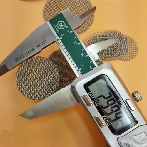 R=30mm diameter filter discs/dutch weave stainless steel sintered filter disc 20pcs/lot