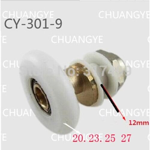 Shower Door ROLLERS /Runners/Wheels/Pulleys diameter 20mm-27mm