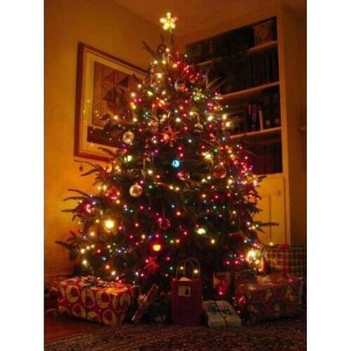 Christmas LED Light Multi-Color 8 Function 10M Plug christmas decorations рождественские украшения